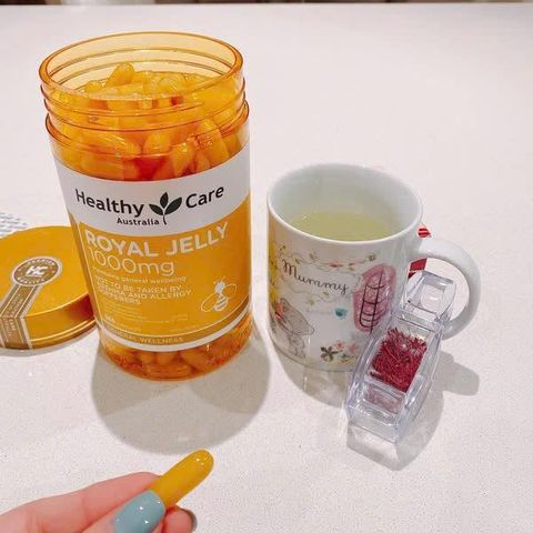 Viên sữa ong chúa 1000mg Healthy Care 365 viên, tăng sức khỏe, đẹp da
