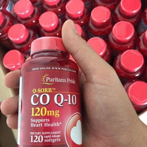 Viên hỗ trợ tim mạch CoQ10 Puritan’s Pride 100mg 120 viên, bảo vệ tim