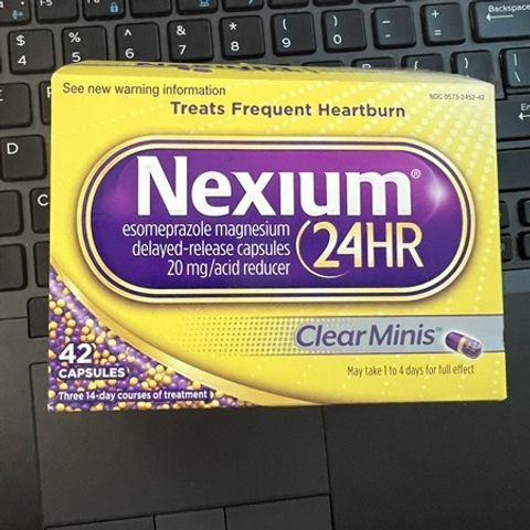 Viên uống hỗ trợ giảm đau dạ dày Nexium 42 viên - Giải pháp giảm ợ chua, đau bao tử hiệu quả, sản phẩm sức khỏe chính hãng Mỹ