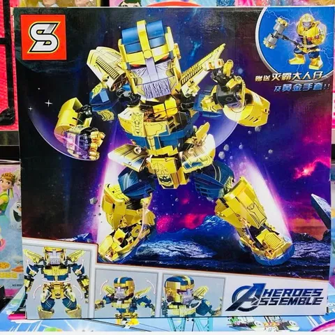 Bộ Đồ Chơi Lắp Ráp Mô Hình Siêu Nhân Heroes Assemble SY1319 - Đồ Chơi Lego Sáng Tạo Phát Triển Kỹ Năng Cho Trẻ Em 6 Tuổi Trở Lên