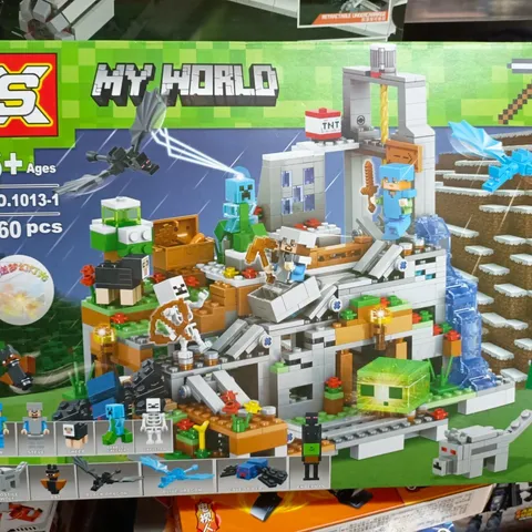 Bộ Đồ Chơi Lắp Ráp My World 1013-1 - Đồ Chơi Lego 760 Chi Tiết Phát Triển Sáng Tạo Cho Trẻ Em, An Toàn Và Đầy Thú Vị