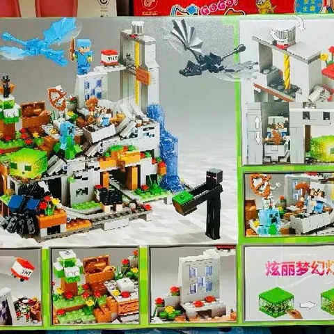 Bộ Đồ Chơi Lắp Ráp My World 1013-1 - Đồ Chơi Lego 760 Chi Tiết Phát Triển Sáng Tạo Cho Trẻ Em, An Toàn Và Đầy Thú Vị