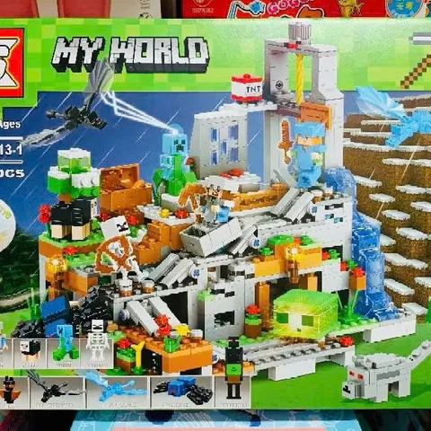 Bộ Đồ Chơi Lắp Ráp My World 1013-1 - Đồ Chơi Lego 760 Chi Tiết Phát Triển Sáng Tạo Cho Trẻ Em, An Toàn Và Đầy Thú Vị