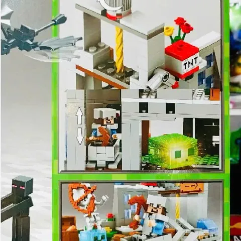 Bộ Đồ Chơi Lắp Ráp My World 1013-1 - Đồ Chơi Lego 760 Chi Tiết Phát Triển Sáng Tạo Cho Trẻ Em, An Toàn Và Đầy Thú Vị