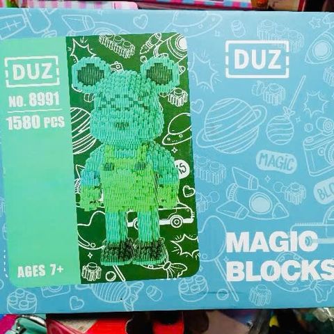Bộ Đồ Chơi Xếp Hình 3D Magic Blocks Mô Hình Gấu Khổng Lồ - Đồ Chơi Giáo Dục Sáng Tạo Cho Trẻ Em Và Người Lớn