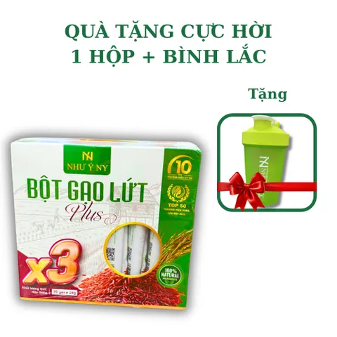 Bột Gạo Lứt Như Ý Ny 500g - Hỗ Trợ Giảm Cân Hiệu Quả, Giàu Chất Xơ và Vitamin, Dinh Dưỡng Lành Mạnh