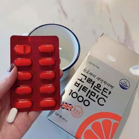 Viên uống Vitamin C 1000mg, tăng đề kháng