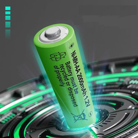 Bộ 4 Pin Sạc AA AAA 1.5V Ni-MH 2000mAh - Tặng Kèm Bộ Sạc USB, Pin Chất Lượng Cao, Bền Bỉ, Thân Thiện Môi Trường