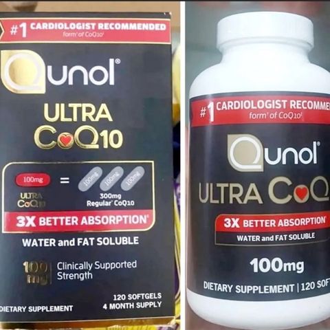 Viên uống bổ tim, ngừa đột quỵ CoQ10 120 viên