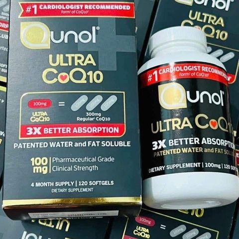 Viên uống bổ tim, ngừa đột quỵ CoQ10 120 viên