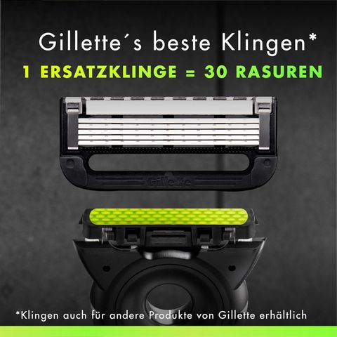 Dao Cạo Wet Gillette Labs Nam - Công Nghệ Làm Sạch Tích Hợp, Thiết Kế Linh Hoạt, Bao Gồm 5 Lưỡi Dao và Đế Cắm