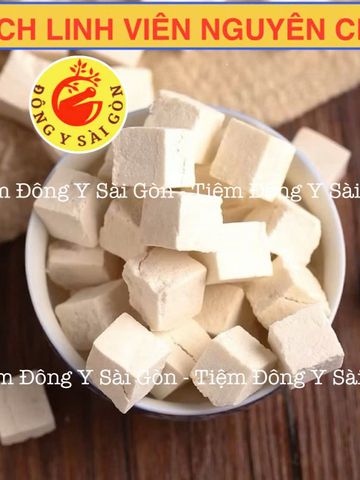 Bạch Linh Viên 100g - Bạch Phục Linh Cao Cấp, Thơm Ngon, Dưỡng Trắng Da Tự Nhiên, Thực Phẩm Khô Chất Lượng