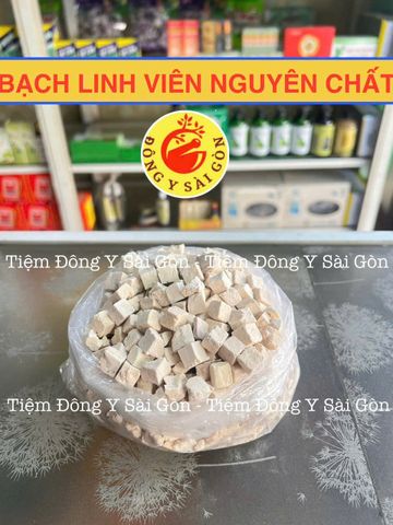 Bạch Linh Viên 100g - Bạch Phục Linh Cao Cấp, Thơm Ngon, Dưỡng Trắng Da Tự Nhiên, Thực Phẩm Khô Chất Lượng
