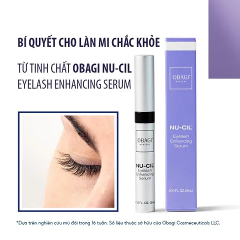 Tinh Chất Dưỡng Mi Obagi Nu-Cil Eyelash- Serum Chăm Sóc Mi Dày, Dài và Khỏe Mạnh