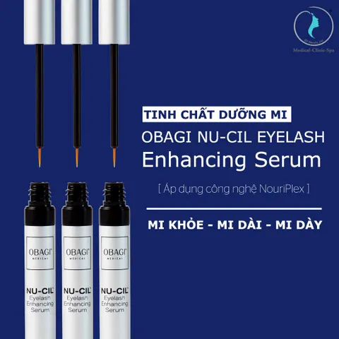 Tinh Chất Dưỡng Mi Obagi Nu-Cil Eyelash- Serum Chăm Sóc Mi Dày, Dài và Khỏe Mạnh