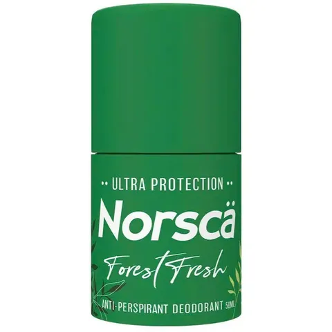 Lăn Khử Mùi Norsca Forest Fresh 50ml - Deodorant Hương Thơm Tự Nhiên, Không Bết, Tiện Lợi Mang Theo