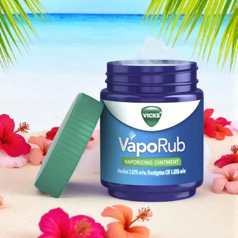 Dầu Bôi Vicks VapoRub Úc 100g - Giảm Nghẹt Mũi, Hỗ Trợ Hô Hấp, Thoáng Đường Thở, Sản Phẩm Chăm Sóc Cá Nhân