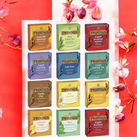 Trà Twinings túi lọc cao cấp 10 gói - Thức uống thanh mát hỗ trợ tiêu hóa và giảm stress - Giải pháp chăm sóc sức khỏe tự nhiên