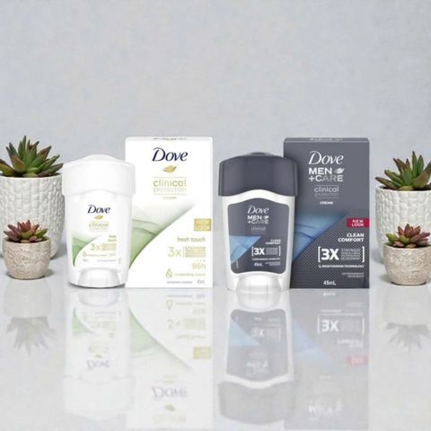Lăn Khử Mùi Dove Chăm Sóc Da Nhẹ Dịu - Giữ Vẻ Thoáng Mát Cả Ngày, Hương Thơm Tinh Tế, Thích Hợp Du Lịch và Làm Việc