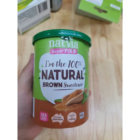 Đường Cỏ Ngọt 100% Tự Nhiên Natvia Úc - Hộp Tiết Kiệm Dễ Dàng Mang Theo, Vị Ngọt Dịu Dành Cho Thức Uống Hằng Ngày