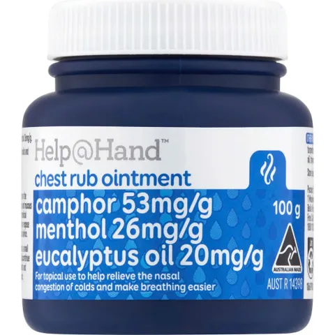 Dầu Xoa Help@Hand Chest Rub 100g Cho Bé Khi Trở Trời