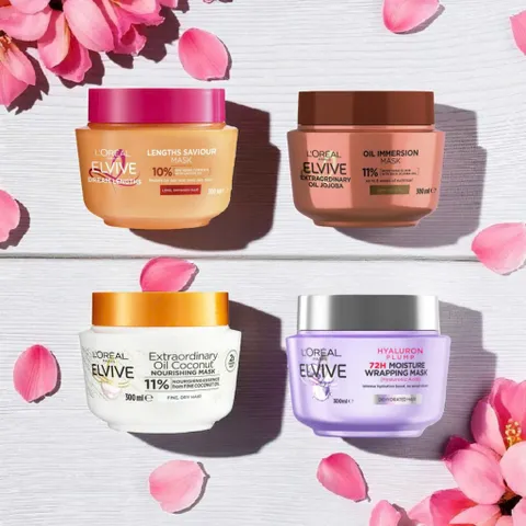 Dưỡng ẩm tóc Loreal Elvive Hyaluron Plump 300ml - Sản phẩm chăm sóc tóc chuyên biệt cho tóc mềm mượt bồng bềnh