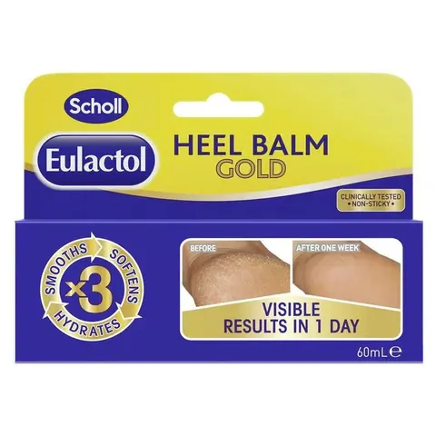 Kem Dưỡng Gót Chân Scholl Eulactol 60ml - Giúp Giảm Nứt Nẻ & Dưỡng Ẩm Da Mềm Mại, Sản Phẩm Chăm Sóc Cơ Thể Chất Lượng