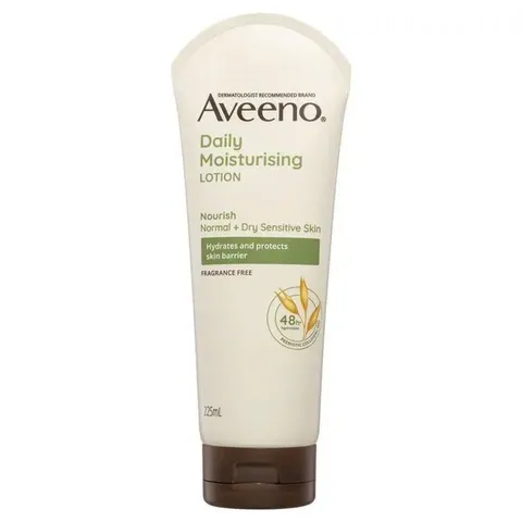 Kem Dưỡng Ẩm Aveeno 225mL - Không Hương Liệu, Dưỡng Da Khô Nhạy Cảm, Thấm Nhanh, Mịn Màng, Khỏe Mạnh