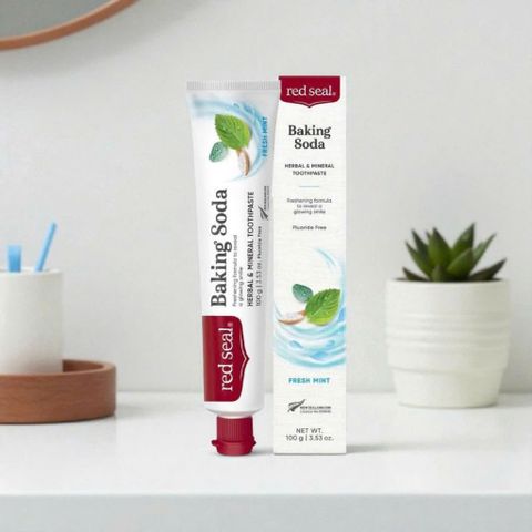 Kem Đánh Răng Red Seal Propolis 100g - Giúp Làm Sạch, Sáng Răng và Bảo Vệ Nướu, Hơi Thở Thơm Mát, Chăm Sóc Răng Miệng Hàng Ngày