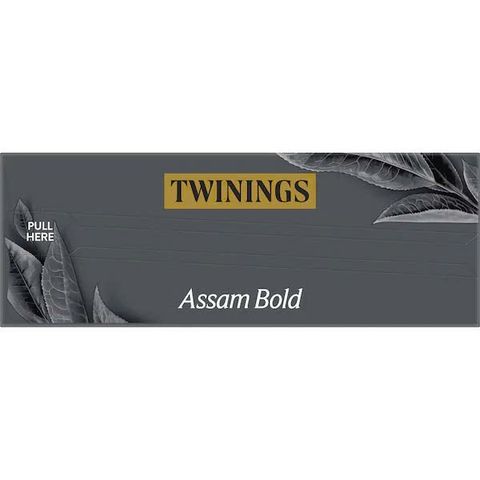 Trà Đen Anh Quốc Twinings Assam Bold - Hộp 80 Gói Trà Túi Lọc Đậm Đà, Sảng Khoái Cho Ngày Mới Tươi Tắn