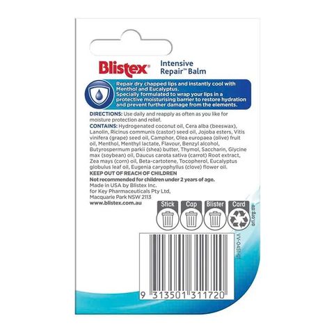 Son Dưỡng Blistex Stick Repair Giảm Khô Môi 4.25g