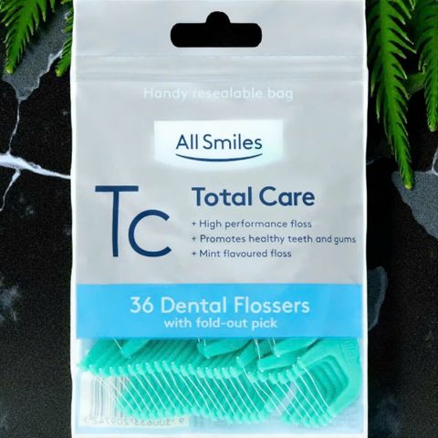 Tăm Chỉ Nha Khoa Woolworths All Smiles 36 Cái - Giải Pháp Vệ Sinh Răng Miệng Tiện Lợi, Không Đau Lợi, Hiệu Quả