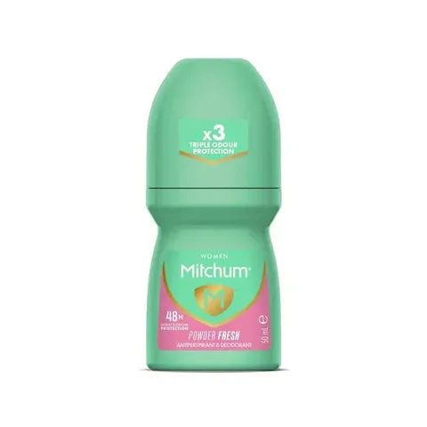 Lăn khử mùi Mitchum Úc - Deodorant mạnh mẽ cho nam nữ, bảo vệ suốt cả ngày, hương thơm tự nhiên, chăm sóc cơ thể chuyên nghiệp