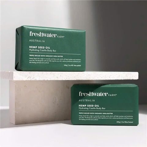 Xà Phòng Freshwater Farm Australia 200g - Chăm Sóc Da Nhạy Cảm, Thiên Nhiên, Không Hóa Chất, 6 Hương Thơm Thư Giãn, Sản Xuất Tại Úc