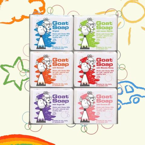 Xà phòng sữa dê Goat Soap Úc 100g - Chăm sóc da tự nhiên an toàn cho mẹ bầu và trẻ em, Xà bông không hóa chất độc hại