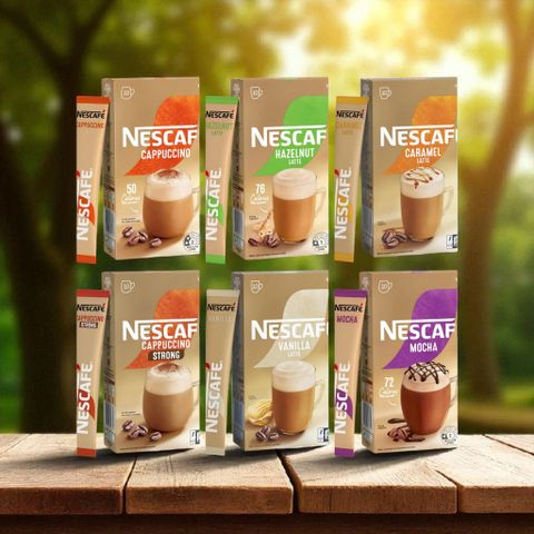 Cà phê hòa tan Nescafe Úc hộp 10 gói bọt kem - Thưởng thức cà phê hiện đại cho người bận rộn