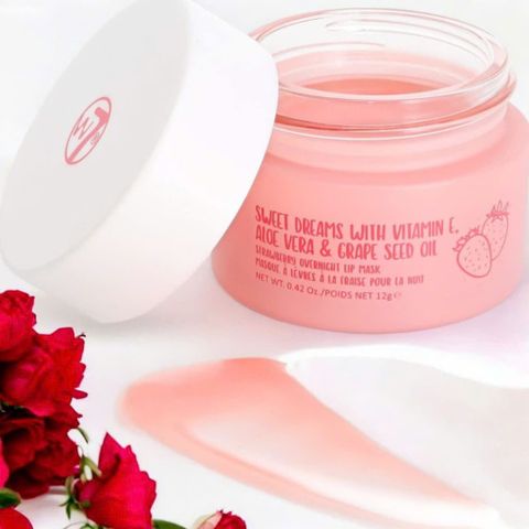 Mặt Nạ Môi W7 Sweet Dreams - Dưỡng Ẩm Tự Nhiên Hương Dâu Ngọt, Chăm Sóc Môi Ban Đêm, Sản Phẩm Làm Đẹp Hàng Đầu