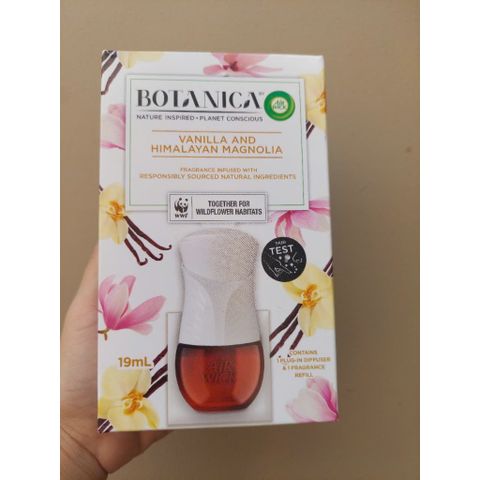 Máy Khuếch Tán Tinh Dầu Vanilla 19ml - Thiết Kế Gọn Nhẹ, Thư Giãn Tinh Khiết Cho Không Gian Sống Sơn Mát