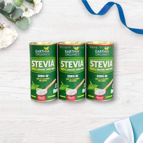 Đường Cỏ Ngọt Stevia Hữu Cơ Úc 350g - Sản Phẩm Ăn Kiêng Hỗ Trợ Kiểm Soát Đường Huyết, Lành Mạnh Tim Mạch
