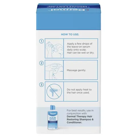 Serum mọc tóc Dermal Therapy chính hãng Úc giúp tăng cường sức khỏe da đầu, kích thích tóc mọc nhanh, dày tự nhiên