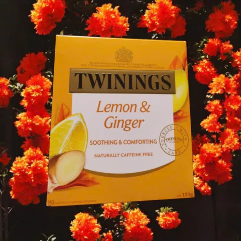 Trà Twinings Lemon Ginger Hộp 80 Gói - Trà Gừng Chanh Tự Nhiên, Giúp Giữ Ấm và Thoải Mái Trong Những Ngày Lạnh