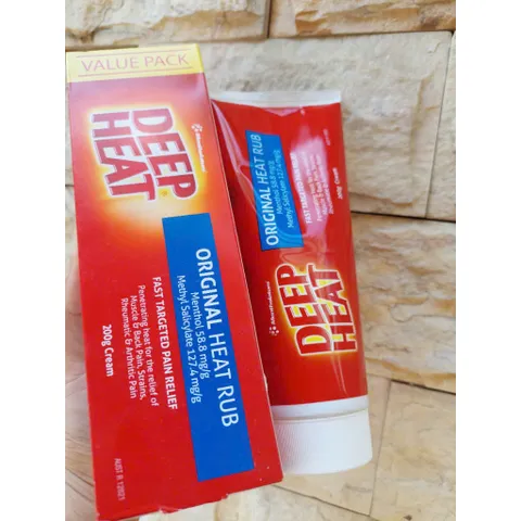 Xoa Bóp Nóng Deep Heat Gel 200gr - Tuýp Lớn
