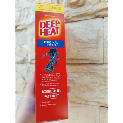Xoa Bóp Nóng Deep Heat Gel 200gr - Tuýp Lớn