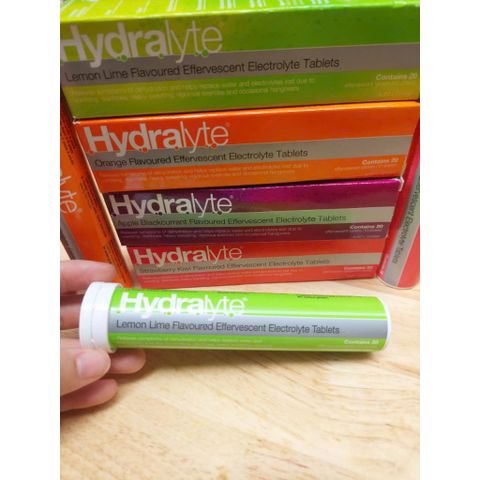 Viên Sủi Hydralyte 20 Viên - Giảm Mệt Mỏi, Phục Hồi Năng Lượng và Cung Cấp Điện Giải Dễ Dàng Hòa Tan