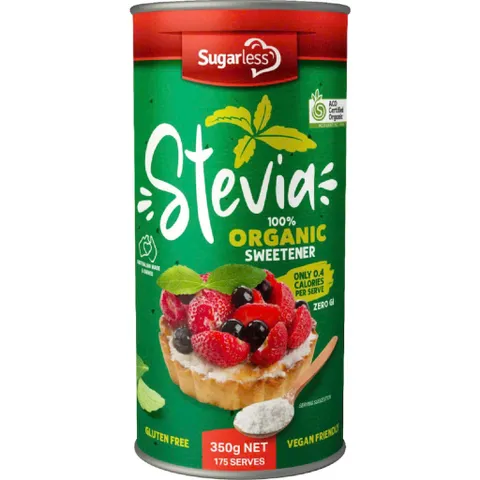 Đường Stevia Úc 350g - Ngọt Tự Nhiên, Lựa Chọn Tuyệt Vời Cho Người Tiểu Đường Và Người Thích Đồ Ngọt Không Đường
