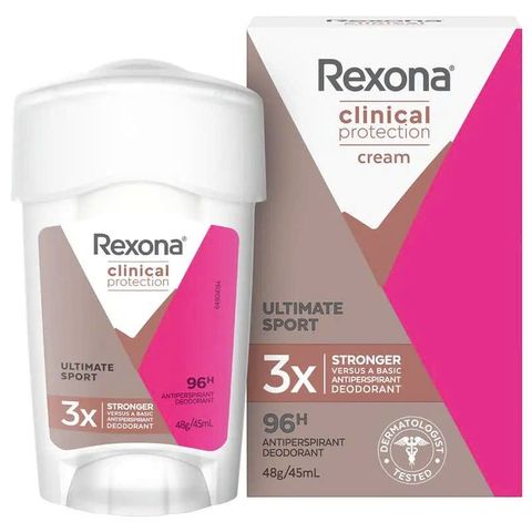 Lăn Khử Mùi Rexona Clinical 48g - Kiểm Soát Mùi Cơ Thể 96 Giờ, Khô Thoáng Dành Cho Nam Nữ, Phù Hợp Hoạt Động Năng Động