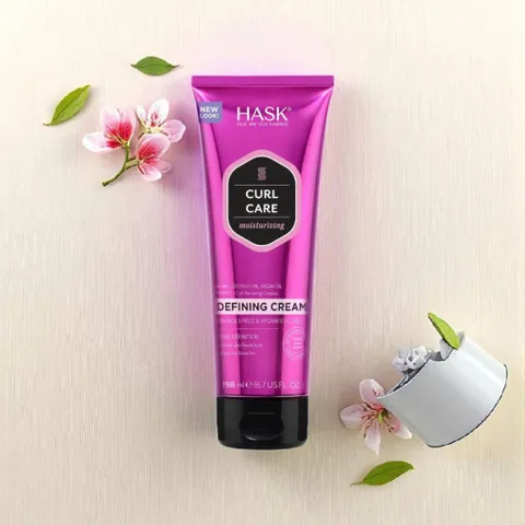 Kem dưỡng tóc xoăn Hask 198ml Úc – Không bết dính, mềm mượt