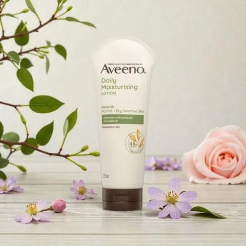 Kem Dưỡng Ẩm Aveeno 225mL - Không Mùi, Phù Hợp Da Nhạy Cảm, Cung Cấp Độ Ẩm Lâu Dài, Da Mềm Mịn Khỏe Mạnh