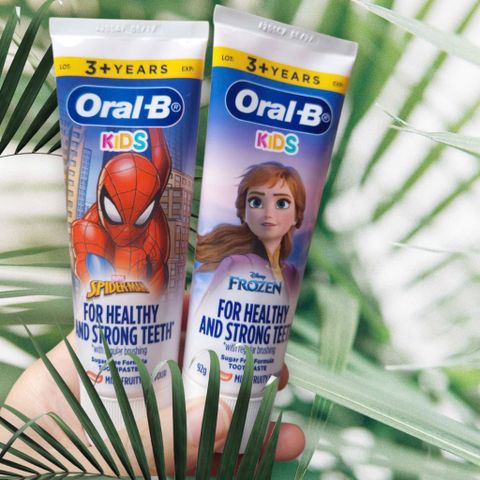 Kem Đánh Răng Oral-B Kids - Hương Vị Trái Cây Ngon Ngất, Giúp Bé Tập Đánh Răng và Hình Thành Thói Quen Chăm Sóc Răng Mỗi Ngày