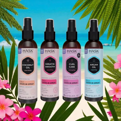 Xịt Dưỡng Tóc Hask 5 In 1 Argan Oil - Dưỡng Sâu và Bảo Vệ Tóc, Chống Tác Động Môi Trường, Dùng Sau Gội hoặc Trước Khi Tạo Kiểu